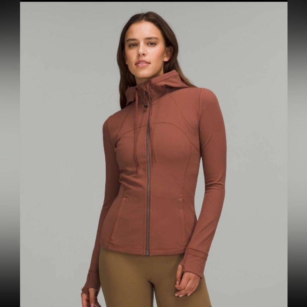Lululemon Hooded Define Jacket *Nulu, Sz 8, Ancient Copper